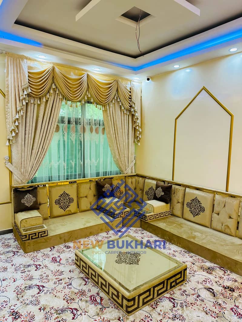 Arabic Sofa | Arabic majlis | Sofa Set | Afghani bethak | bethak | Bed 6