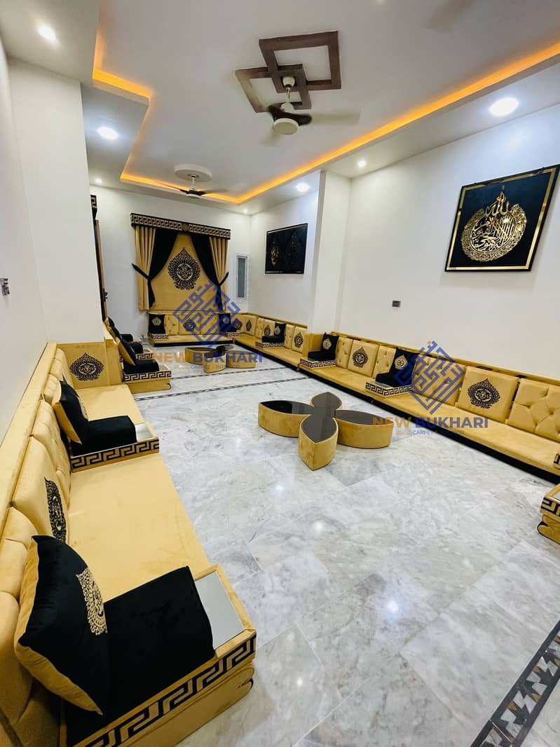 Arabic Sofa | Arabic majlis | Sofa Set | Afghani bethak | bethak | Bed 17