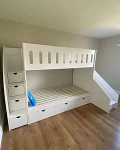 bunker bed for kids without slide factory outlet