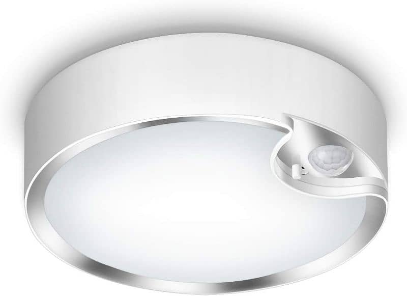 IP54 Flush Wall Mounted PIR Sensor Oval Bulkhead LED Light 4