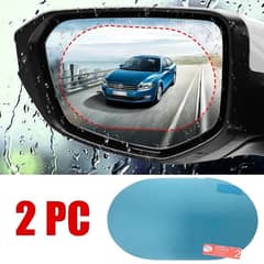 2 Pcs Sticker Rainproof Film For Car Rearview Mirror 0
