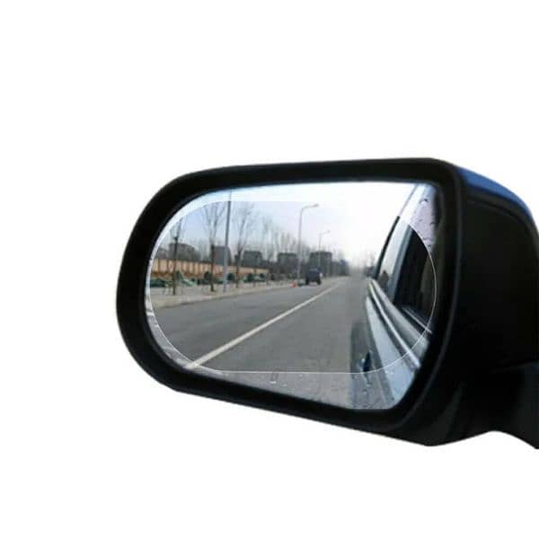 2 Pcs Sticker Rainproof Film For Car Rearview Mirror 1