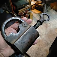 Antique hand made lock