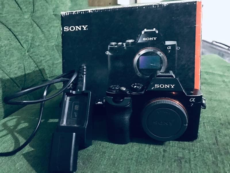 Sony A7 full-frame body good condition 1
