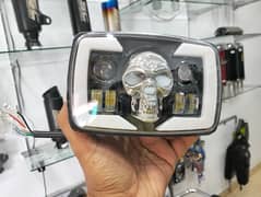 Skull Modified HeadLight for Cd 70 / CG 125