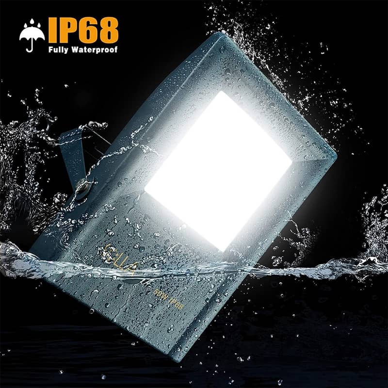SOLLA Flood LED light 50W IP68 Waterproof With Motion Sensor Switch 0