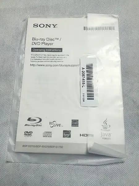 SONY DVD Player, Full HD Streaming, Built In Blu Ray Player 4