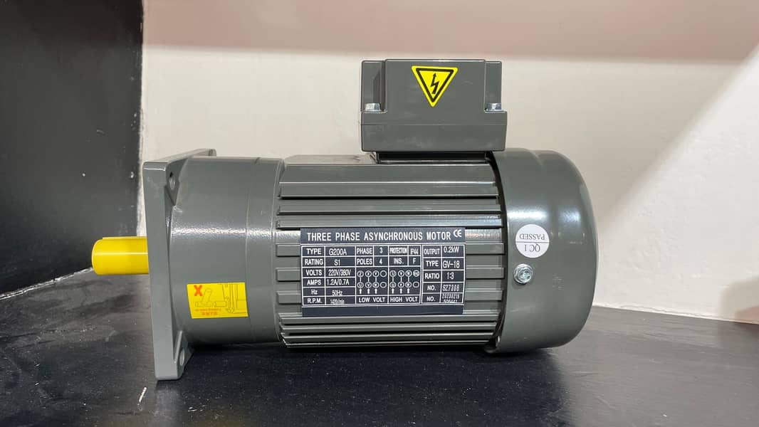 Brand New | Gear Motors |Motors| Small & Medium Reduction Motor |VFD’s 11