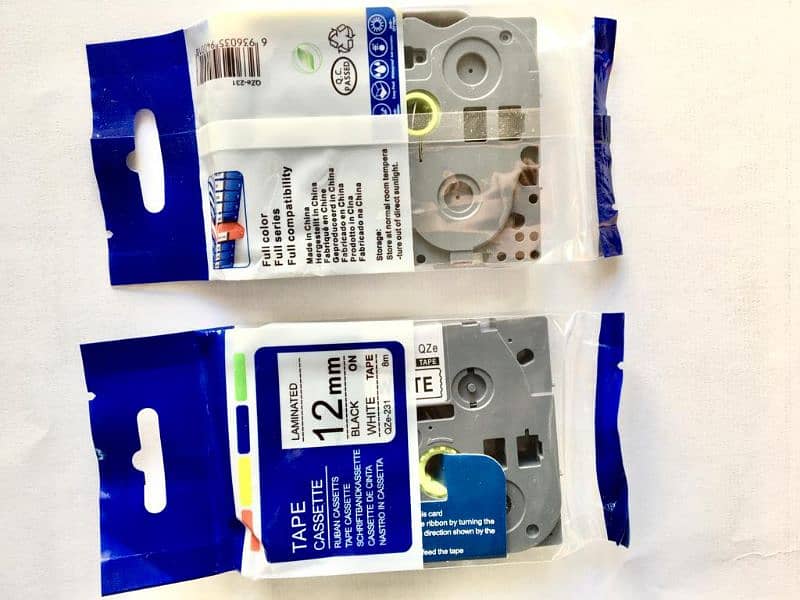 Brother Label Tapes Compatible All sizes colours available 0