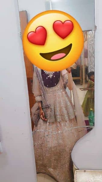 Short Frock With lehenga. . . . . . wear only once. . unique style. . 1