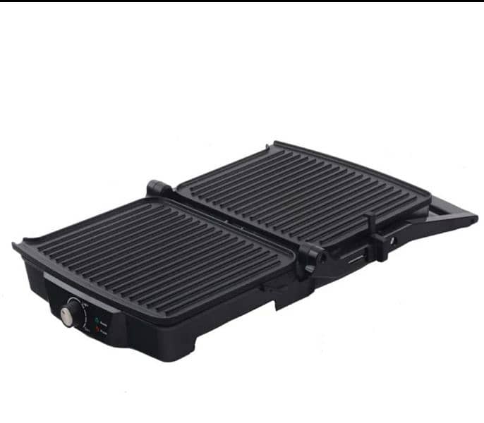 Electric Panini Press Grill Sandwich Maker Coated Plates Panini Maker 3