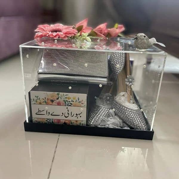 acrylic gift box | bid box| weeding box 8