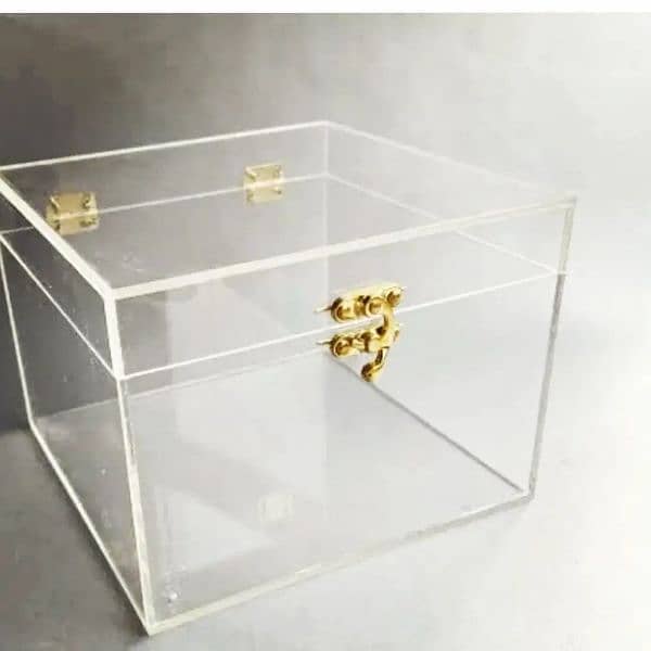 acrylic gift box | bid box| weeding box 9