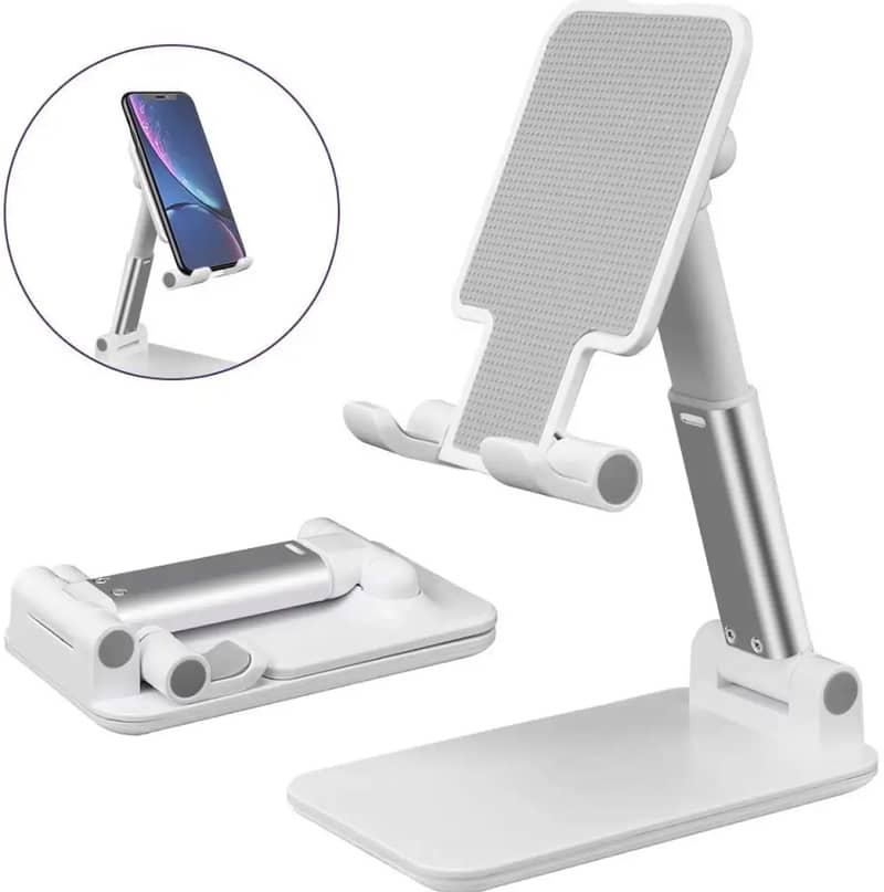 Foldable, Adjustable, Universal Mobile Stand, Flexible Mobile Holder 1
