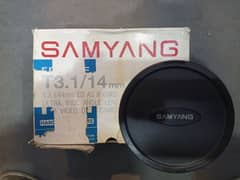 SAMYANG 14mm 3.1