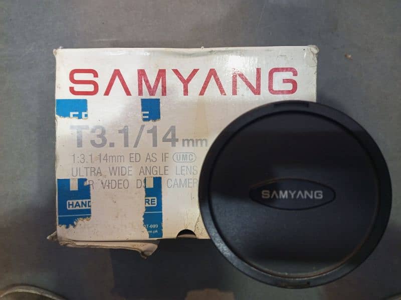 SAMYANG 14mm 3.1 0