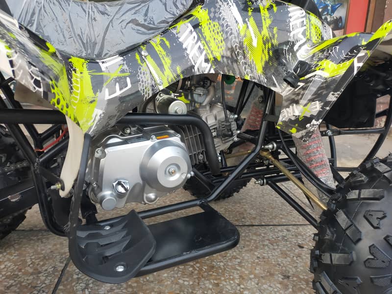 125cc Sports Raptor Atv Quad Bike Four Wheels Bike Delivery In All Pak 5