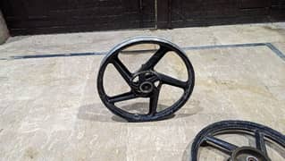 Alloy rims with accessories for cg125 deluxe GS150 ybr cb150 etc