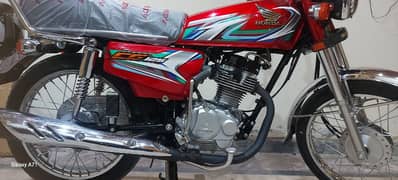 Honda CG125 fore sale in Islamabad applied 2023 model 03341982280