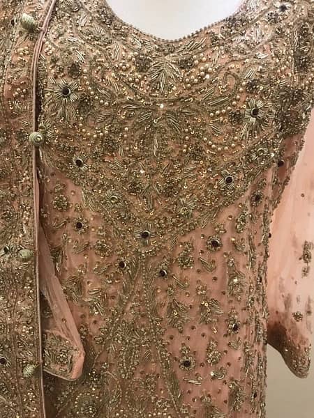 Tea pink walima dress 0