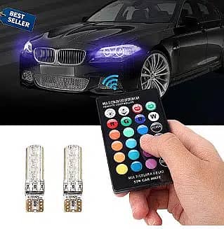 RGB IR Remote Control Colourful LED lamp for bike and car 0