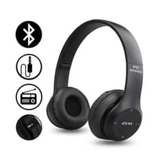 P47 Wireless Bluetooth Foldable Headset With Microphone