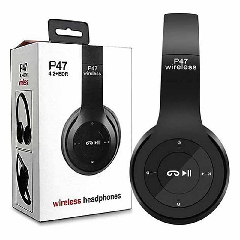 P47 Wireless Bluetooth Foldable Headset With Microphone 3