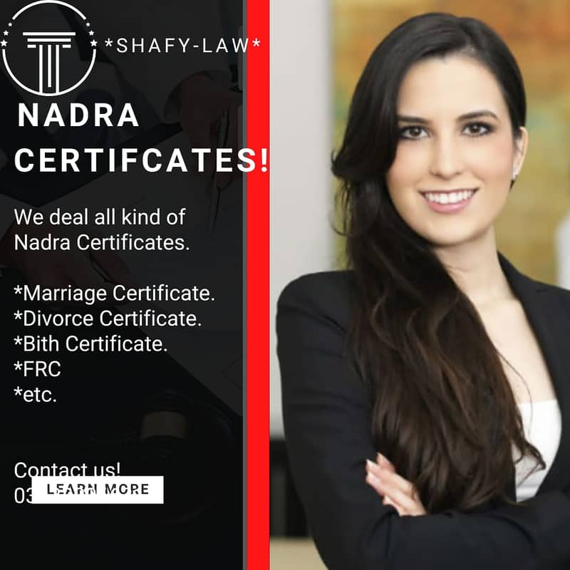 Advocate Lawyer Family Khulla Divorce Court Marriage Nadra Nikkah FRC 4
