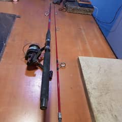 fishing rod good condition made in Korea 0