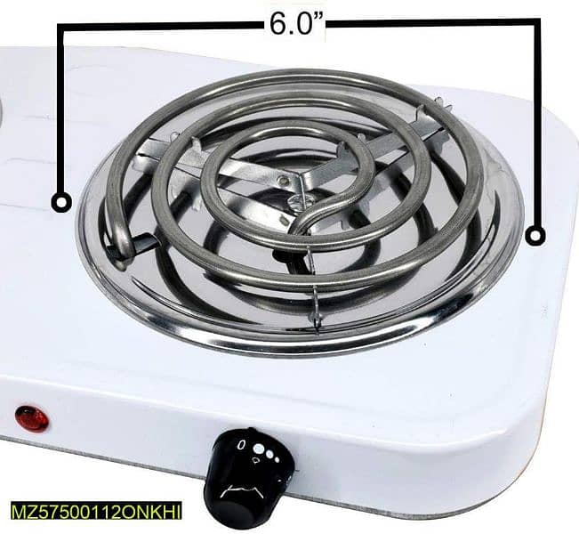 electric double stove  burner 2