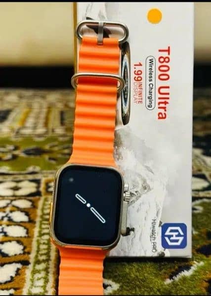 t800 ultra 10/10 condition watch ka sath bhi  charger h   protector bi 2