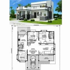 2d house plan to 3d video in just Rs. 15000