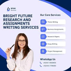 BFAW THESIS AND ASSIGNMENT WRITING SERVICES