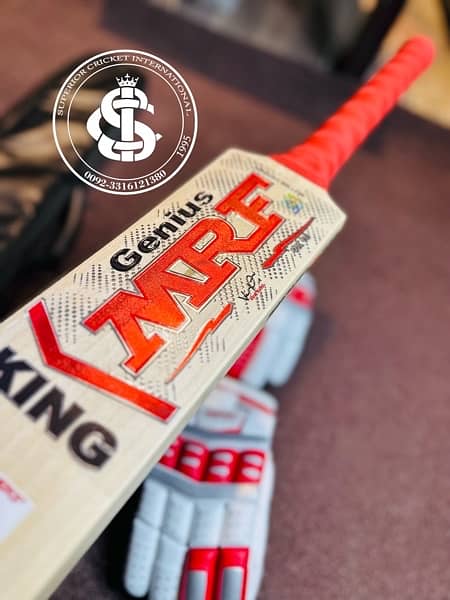 MRF '' THE KING '' - CRICKET BAT latest 2024 3