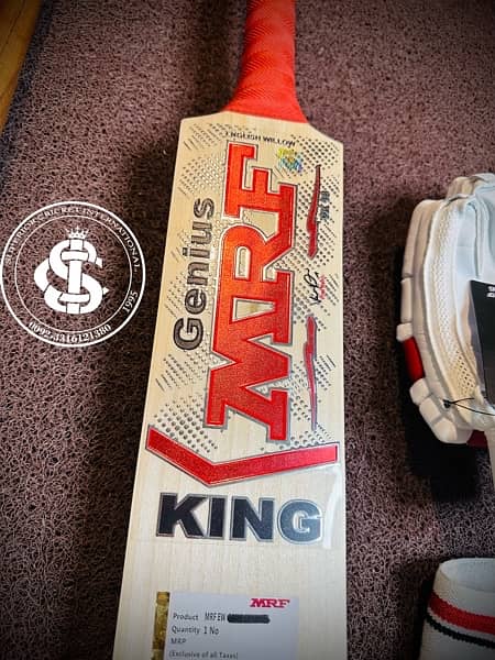 MRF '' THE KING '' - CRICKET BAT latest 2024 10