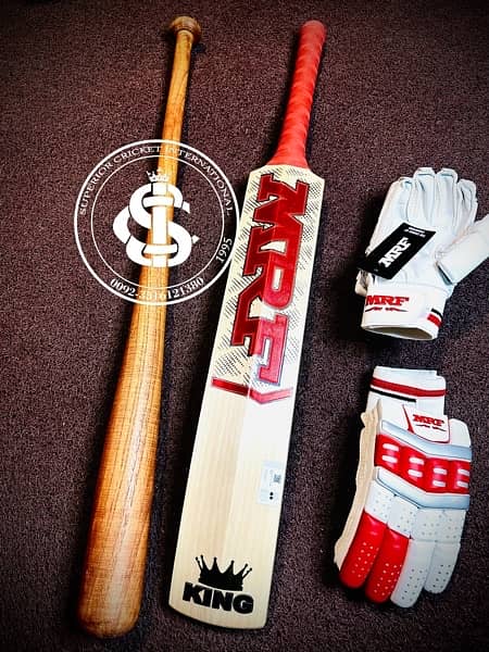 MRF '' THE KING '' - CRICKET BAT latest 2024 13