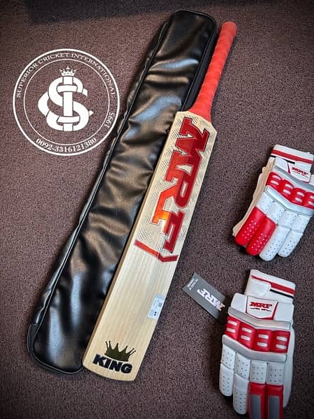 MRF '' THE KING '' - CRICKET BAT latest 2024 16