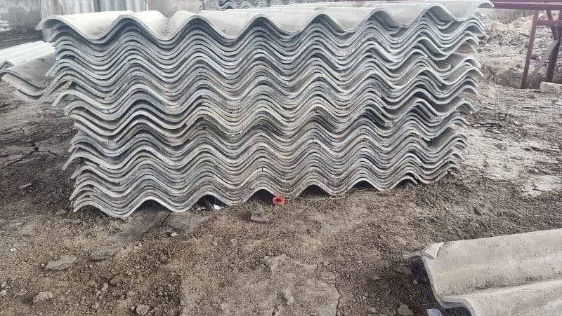 Fiberglass cement sheet shed 1