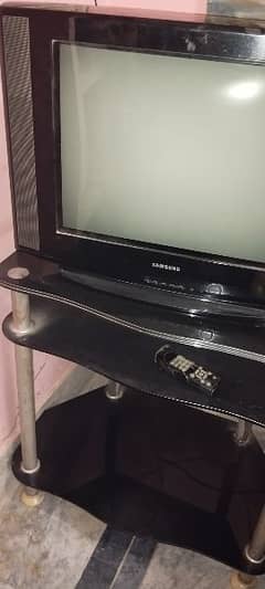 tv with trolly