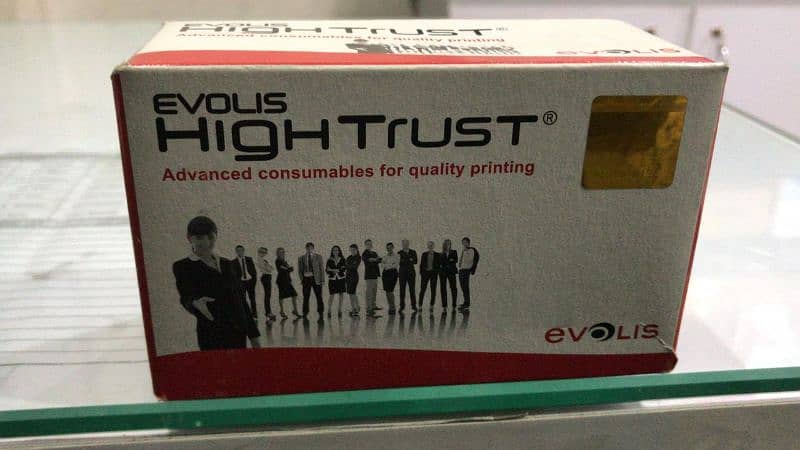 HIGH TRUST EVOLIS PEBBLE 4 COLOR RIBBON R-3011C YMCKO 1