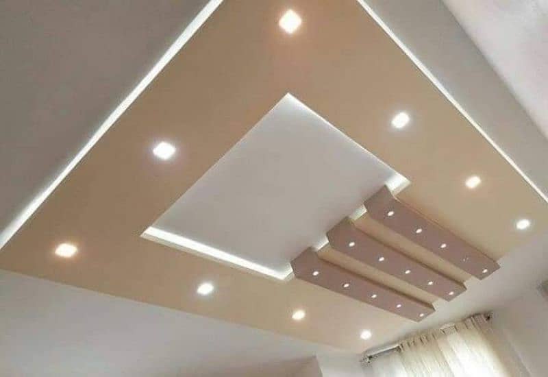 roof ciling jipsum ciling fancy ciling PVC panal fluted panal 16