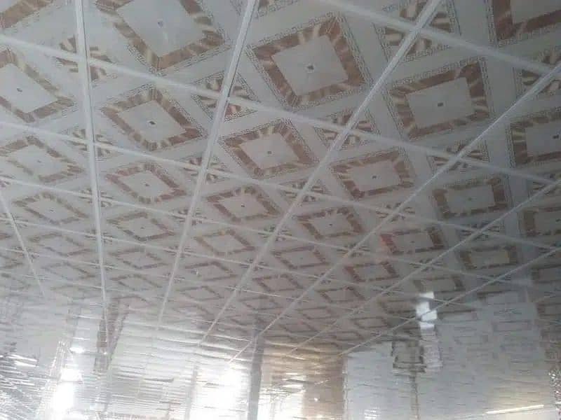Pvc panel sheet Wallpapers Wood Vinyl Floor Ceiling Blinds Grass Frost 11