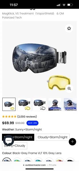 glasses ski and cycling googles 6