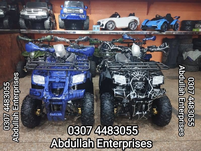 110cc 125cc auto jeep o meter quad bike ATV 4 sale deliver all over Pk 0