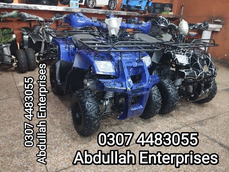 110cc 125cc auto jeep o meter quad bike ATV 4 sale deliver all over Pk 2