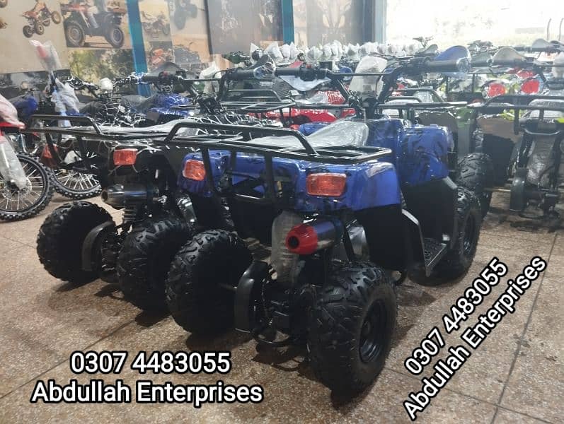 110cc 125cc auto jeep o meter quad bike ATV 4 sale deliver all over Pk 4