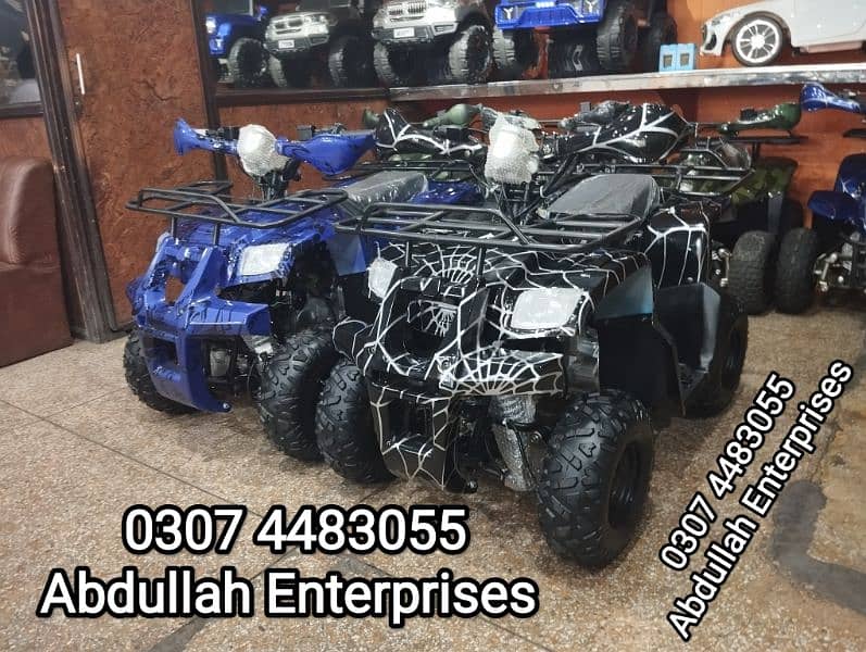 110cc 125cc auto jeep o meter quad bike ATV 4 sale deliver all over Pk 7