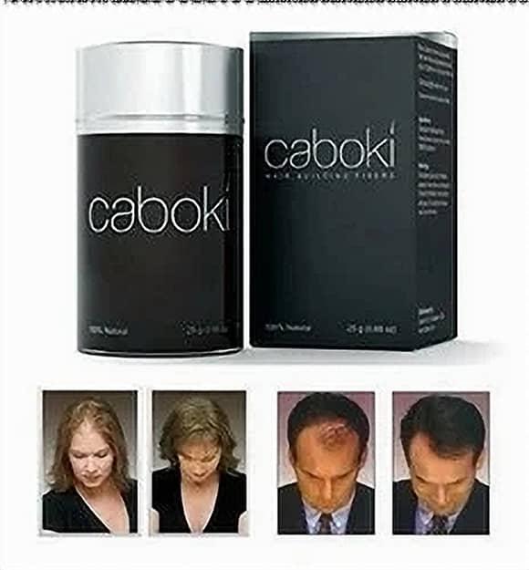 Caboki Hair Building Fibers for Fuller, کیبوکی ہیئر بلڈنگ فائبرز 3