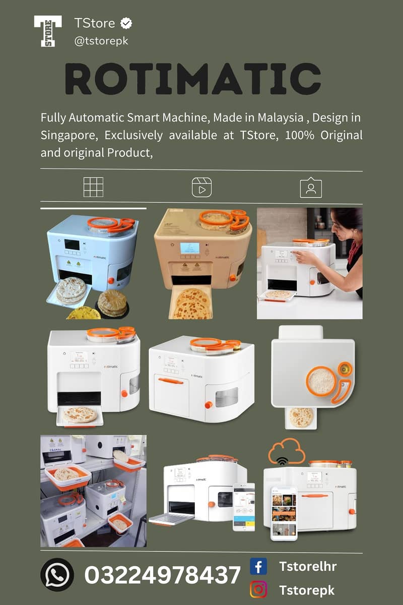 Roti Making Machine (Rotimatic) 0