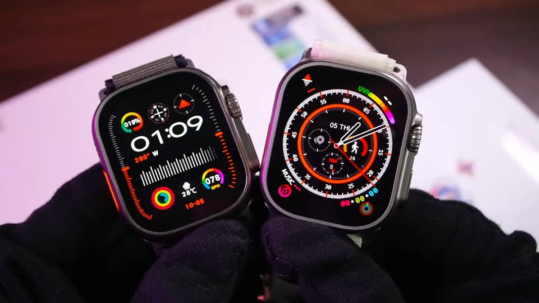 AppleLogo Smartwatch/s9 ultra/Sim watch/Series 9/watch9max/7in1strap 2